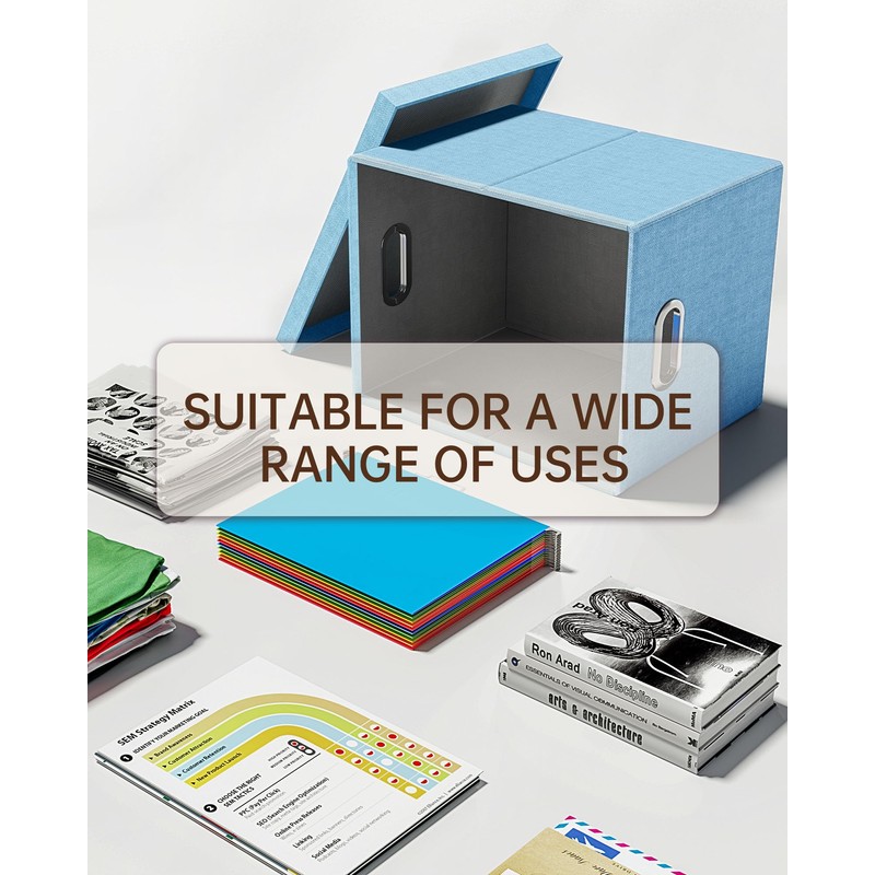 Oterri File Organizer, File Box, File Cabinet for Letter File