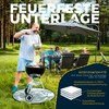 VATERLIEBE Fireproof Underlay 97 cm Dispose of Coal, Heat Protection