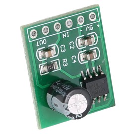 Audio Amplifier Board, Audio Amplifier Module Output Power 5W Mini Audio Amp Module Low Noise Accessory 5V 1A for Speaker, Modular Storage Systems