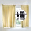 Metal Curtain Ring 40mm Black Curtain Pole Rings with Sliding