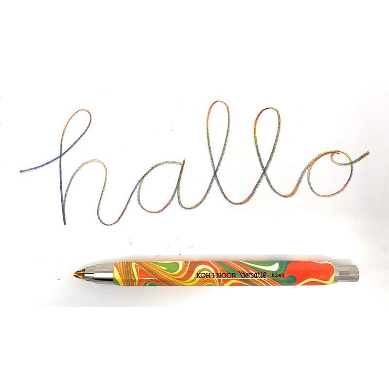 KOH-I-NOOR Metal Mechanical Pencil with Lead Sharpener Lead Thickness: 5.6