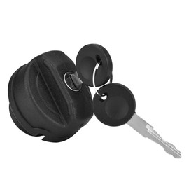 Duokon Car Fuel Cap Fuel Cap Petrol Cap with 2 Buttons Lockable for 1947-2003 191201551