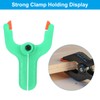 PATIKIL 2 Inch Spring Clamps, 10 Pack Plastic Flexible Anti-Slip