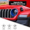 Voodonala for JL 2024 + Headlight Cover Compatible with Jeep