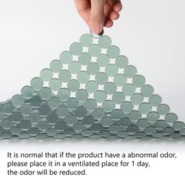 2Pcs Kitchen Sink Mat Non-Slip Sink Protector for Stainless Steel/Ceramic Sinks,11.8x15.7inch Adjustable Sink Protectors,Fast Draining, Dots Design,Flexible PVC Dish Drying Matfor Dishes and Glassware