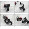 4 Count Snorkel Clip Keeper Retainer for Diving Snorkel Breathing