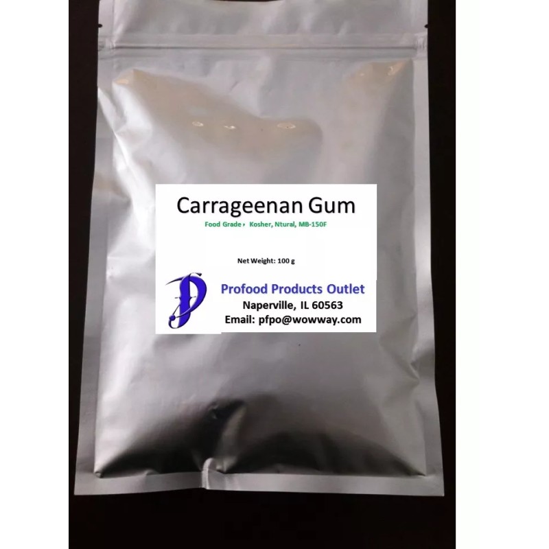 Cpkelco Carrageenan 100 grams, GENU® texturizer type MB-150F, gums, texture