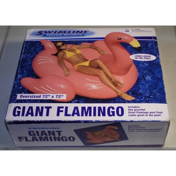 Swimline Water Sports Giant Flamingo Pool Float, # 90627, Oversized