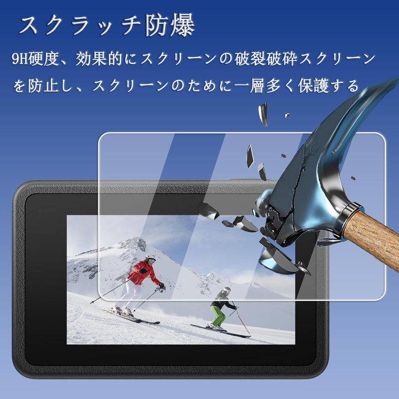 For DJI Osmo Action 4, Main Screen Protective Film (2)