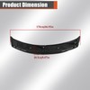 labwork Plastic Windshield Window Wiper Cowl Cover Grille Black Front