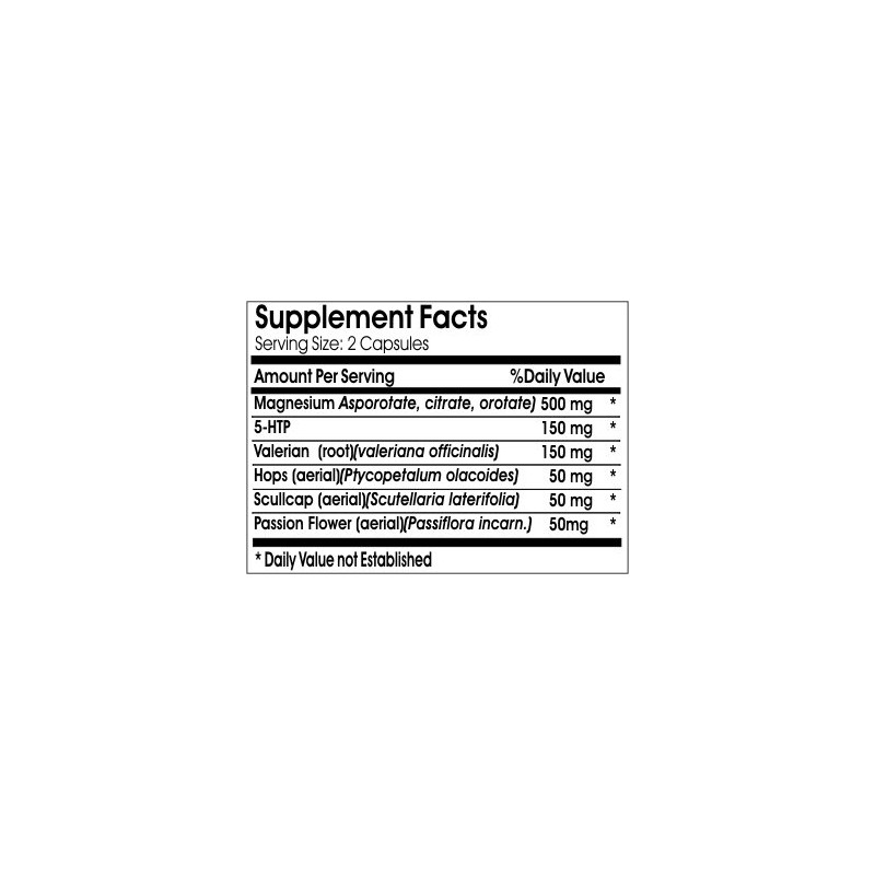 Panic Attack Relief 90caps // 200 Capsules // Pure //