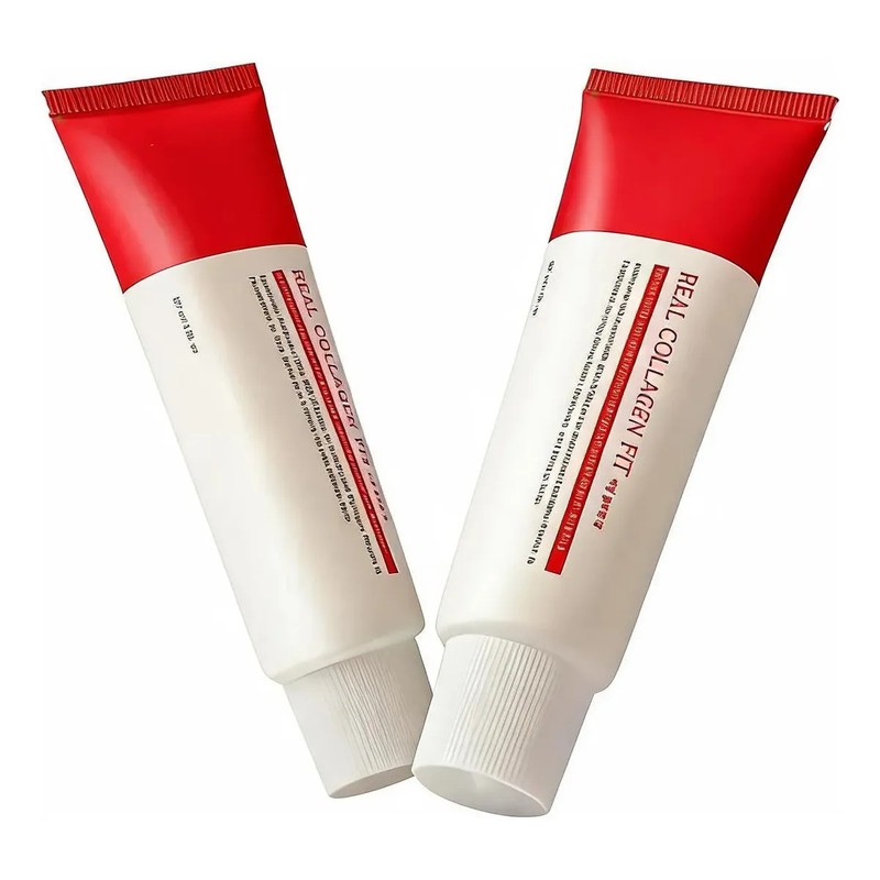 2pcs Mascarilla Exfoliante Colágeno Para Hidratar E Iluminar Todo Tipo