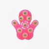 Self 360 degree rotating massage ball Gloves (pink)