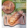 HOGIKUO Leather Knife Sheath for Belt,Knife Sheaths fit 4" to