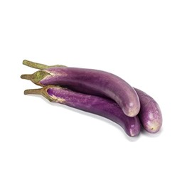 Viridis Hortus - Aubergine, Long Purple - 12 Vegetable Seeds