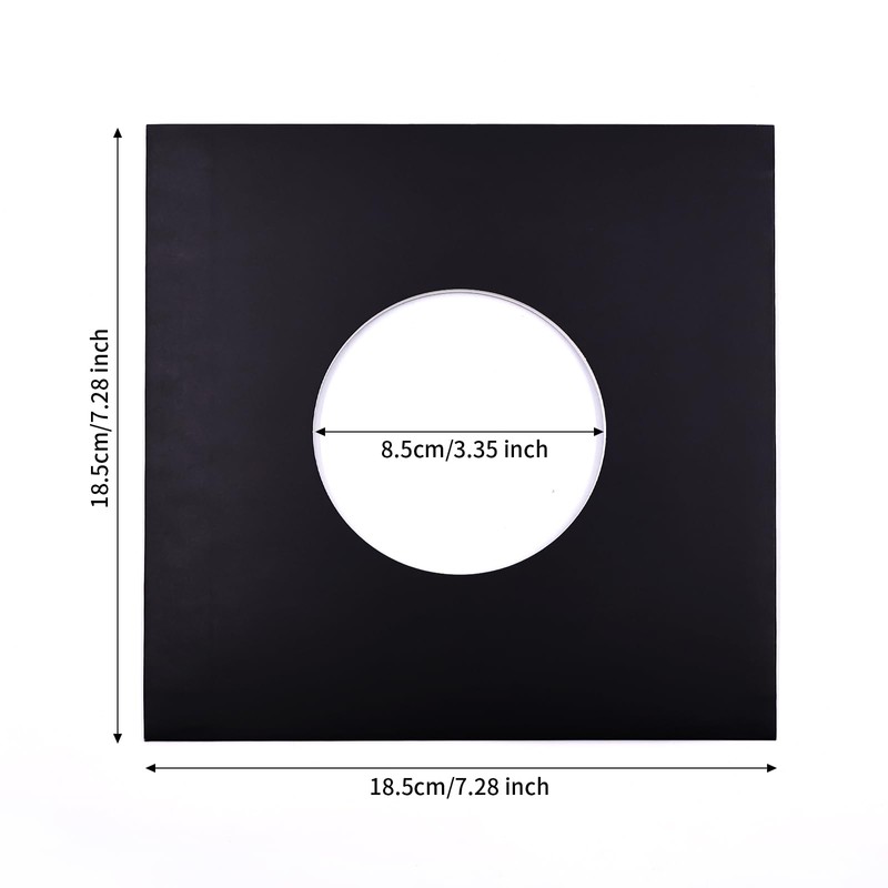 sdroceRyaM 7 inch Record Sleeves Anti-Static EP Jacket Covers with