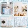 Cabinet Curtains 27.6" W x 35.4" L Sink Skirt for