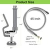 Spray Valve with 45" Pre Rinse Hose, Pre Rinse Sprayer