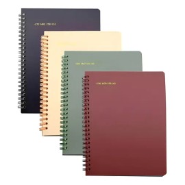 4 Pieces Con Pasta Dura, Cuadernos De Notas Profesional                                                                                               
