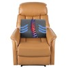 HOMBYS Lumbar Support Pillow for Recliner Chair, Memory Foam Back