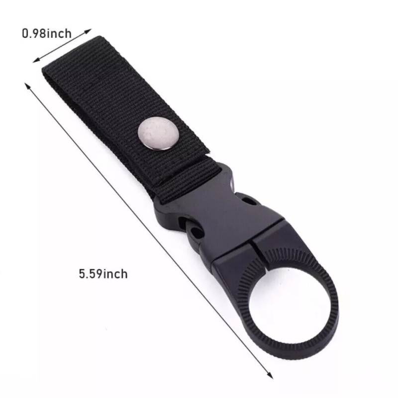 Unbranded Hanging Bottle Buckle Clip Carabiner Portable Mineral Water Bottle