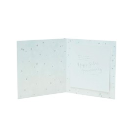 UK Greetings 25th Wedding Anniversary Wife - for Her - Silver Anniversary Card - Card with Lovely Verse