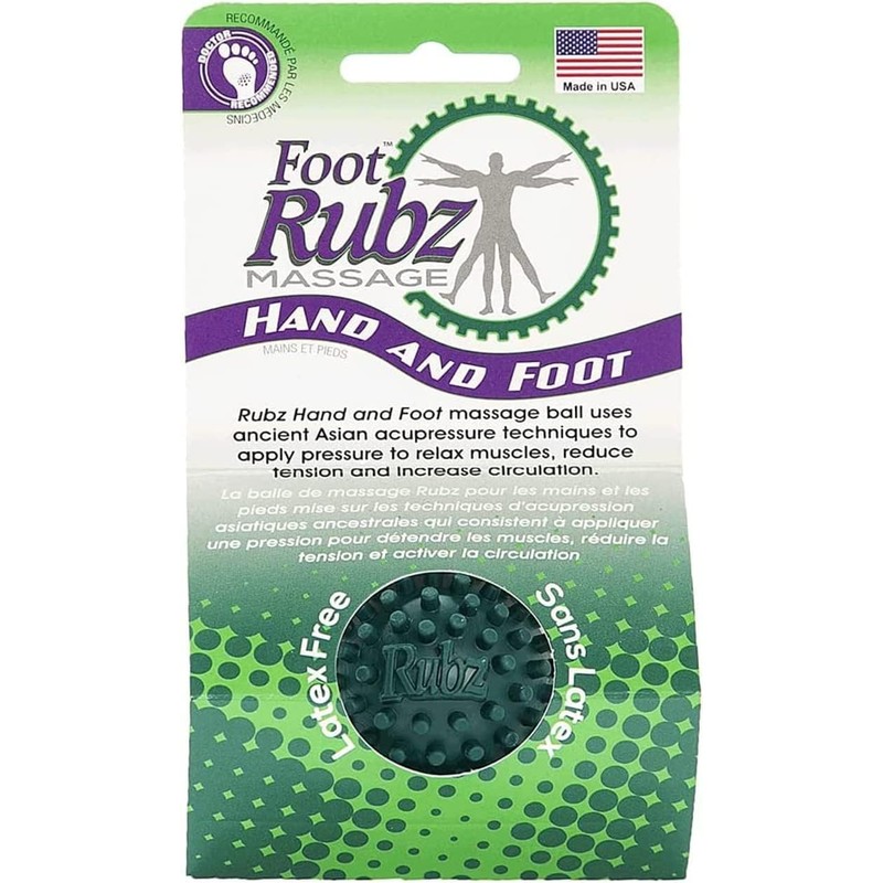 Due North Foot Rubz Hand & Back Massage Ball -