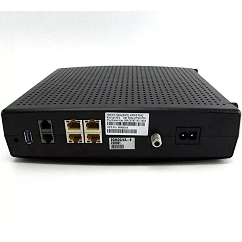 Arris Touchstone DOCSIS 3.0 Residential Gateway Wi-Fi 4 Port Router,
