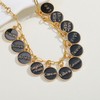 Atiyaer Zodiac Charm Bracelet with Astrological Signs Hand Made Stainless