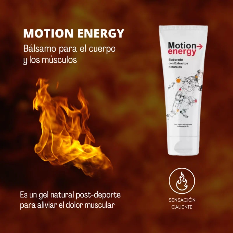 Motion Energy | Balsamo Corporal | 50 Ml Jengibre