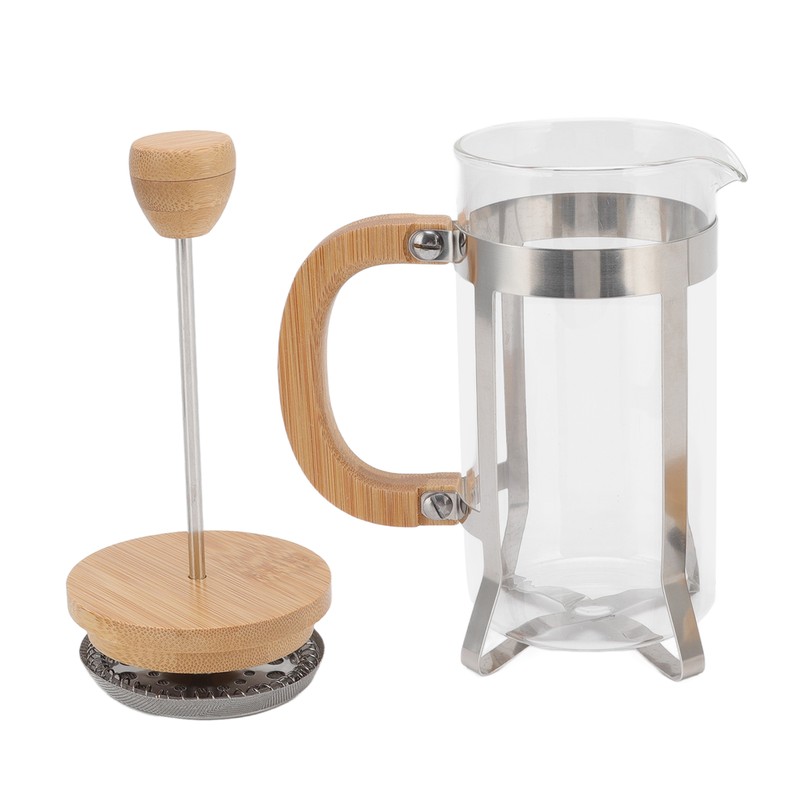 French Press Coffee Maker Hand Pressed French Press Pot for
