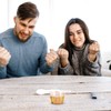 Pinenuts Disposable Urine Cups, 60 Pcs Plastic Urine Collection Cups,