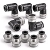 Bwintech 10 x 10 mm pipe to 3/8 inch BSP