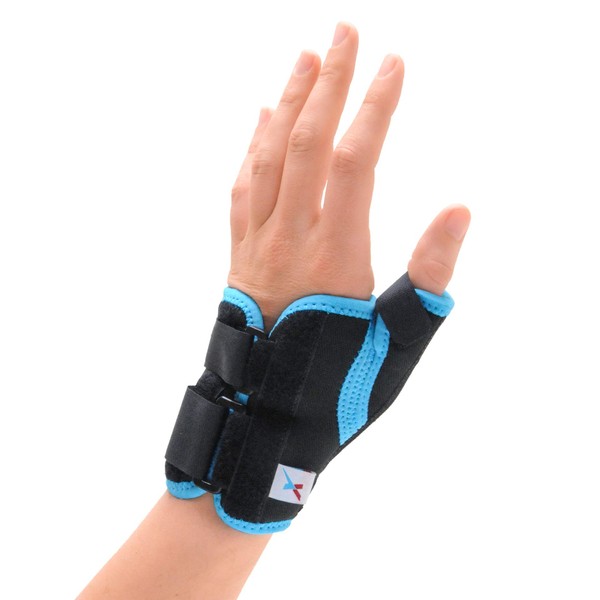 Medically Approved - Short Semi-rigid Wrist & Thumb Brace/Support with
