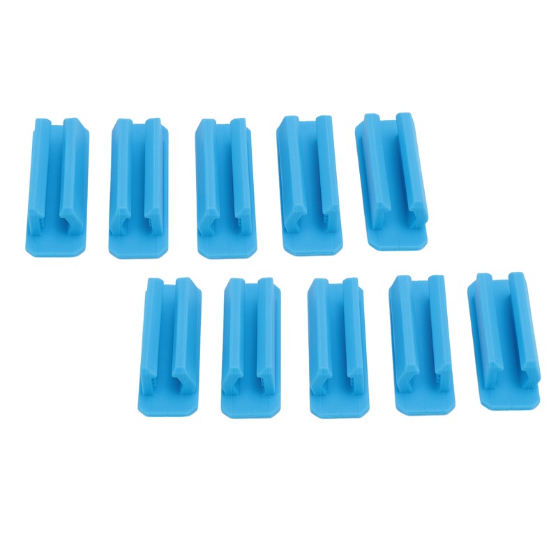 10pcs Adhesive Pen Holder Multipurpose Elastic Flexible Silicone Pencil Holder