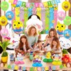 Easter Decorations for Home Happy Easter Banner Buuny Backdrop Chick