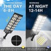 Commercial 10000LM LED Outdoor Dusk to Dawn Solar Flood Light