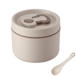 Dewocke 650ml Thermobehälter für Essen, Edelstahl Warmhaltebehälter für Heiße/Kalte Speisen Suppe, Thermo Lunchbox mit Ringgriff, Thermobehälter für Kinder Schule, Büro, Outdoor