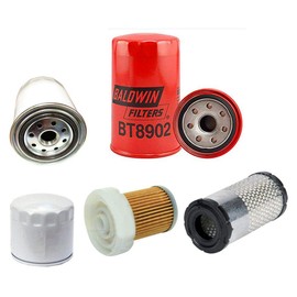 RAParts Filter Service Kit Fits Kubota Tractor B26 B7500 B7510 B7610 B2410 D HST