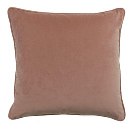 Paoletti Leveque Cushion Cover, Blush/Navy, 50 x 50 cm