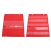 Magnetic Pocket Chart 5 Rows Transparent Schedule Pocket Chart for