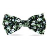 JESLANG Men's Cotton Bowties Printed Floral Neck Bow Tie
