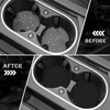 Car Coasters for Cup Holders [4 Pack], 2.77 Inches Silicon