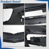 WFLNHB Primered Front Bumper Cover Replacement for Malibu 2016 2017