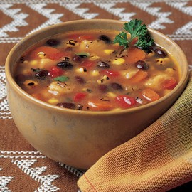 Amy’s Soup, Vegan Fire Roasted Southwestern Vegetable Soup With Organic Black Beans, Gluten Free, Canned Soup, 14.3 Oz (12 Pack)