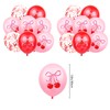31 Pcs Happy Birthday Banner Cherry Banner Cherry Garland Summer