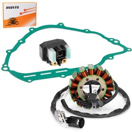 Stator & Starter Relay Gasket for Yamaha Rhino 700 YXR700F Viking 700 YXM700 YXC700 2014-2018