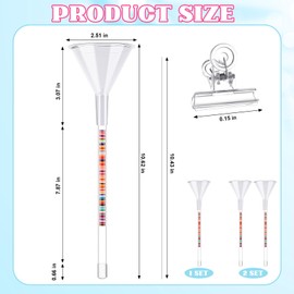 XGHSHW Beading Funnel Tools Kit for Clay Bead, Clay Beads Bracelet Making Kit, Beading Funnel with Beading Needles and Clip for Jewelry Making Supplies, Bracelets, Necklaces (1 Pcs)