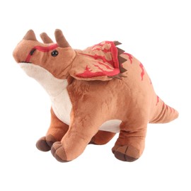Soft Stuffed Triceratops Toy Cartoon Multi Function Stimulation Triceratops Plush Toy for Children