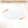 sourcing map 1Pack Acrylic Lazy Susan Turntable, 8" Spinner Lazy